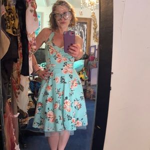 XS 50’s style floral dress